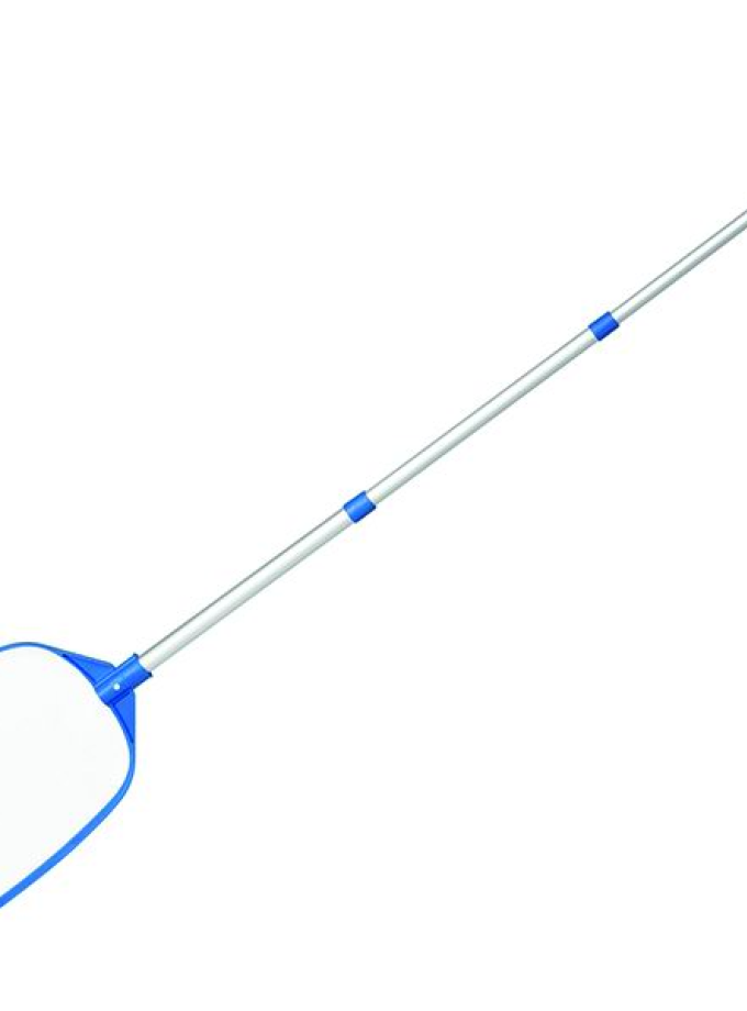 RETINO BESTWAY AQUASCOOP C/ASTA TELESCOPICA 126 CM