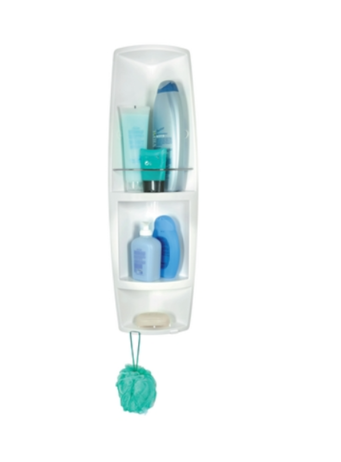 ANGOLIERA PER DOCCIA PVC BIANCA MOD. AIRONE