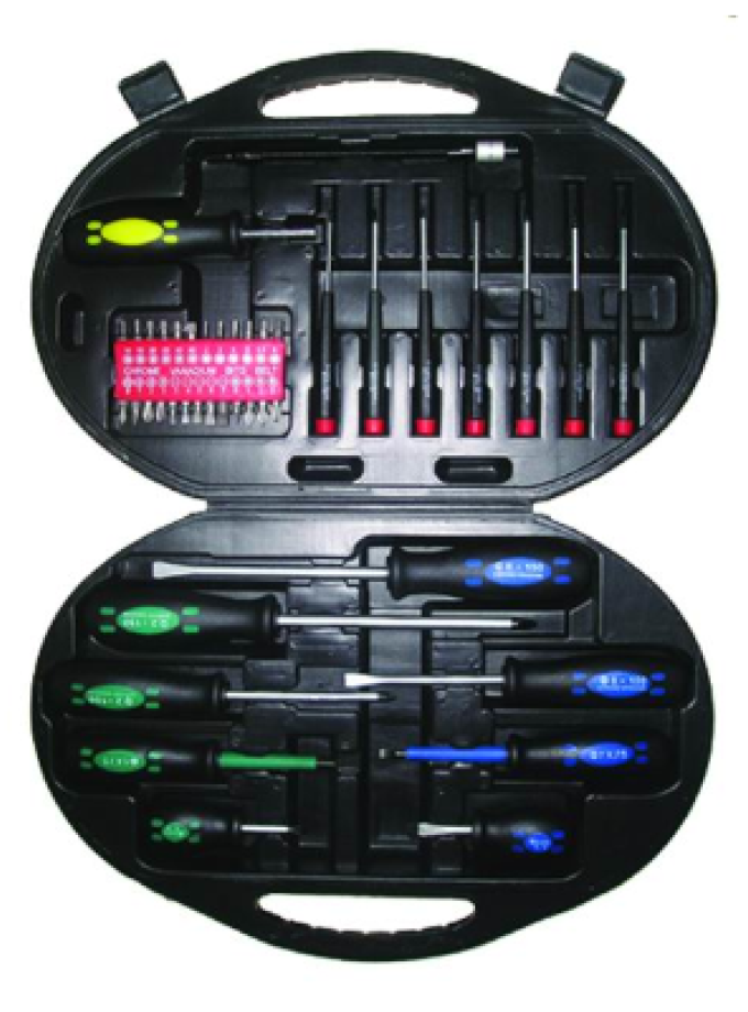 SET CACCIAVITI E INSERTI BLINKY 42 PEZZI