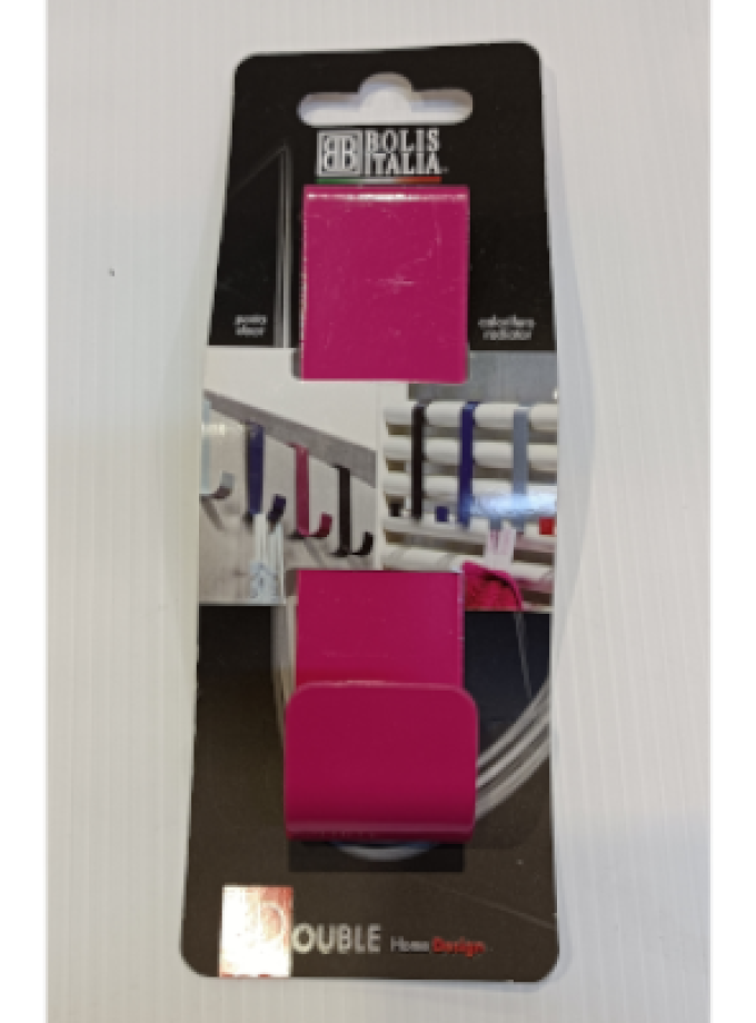 APPENDIABITO DA TERMOSIFONE O PORTA REVERSIBILE 1 POSTO FUCSIA
