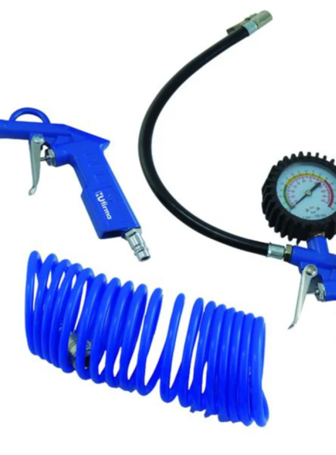 KIT ACCESSORI PER COMPRESSORE 3 PZ