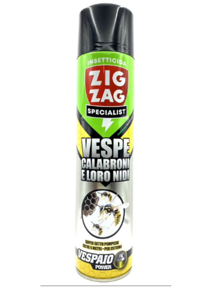 INSETTICIDA VESPE E CALABRONI SPRAY ZIG ZAG