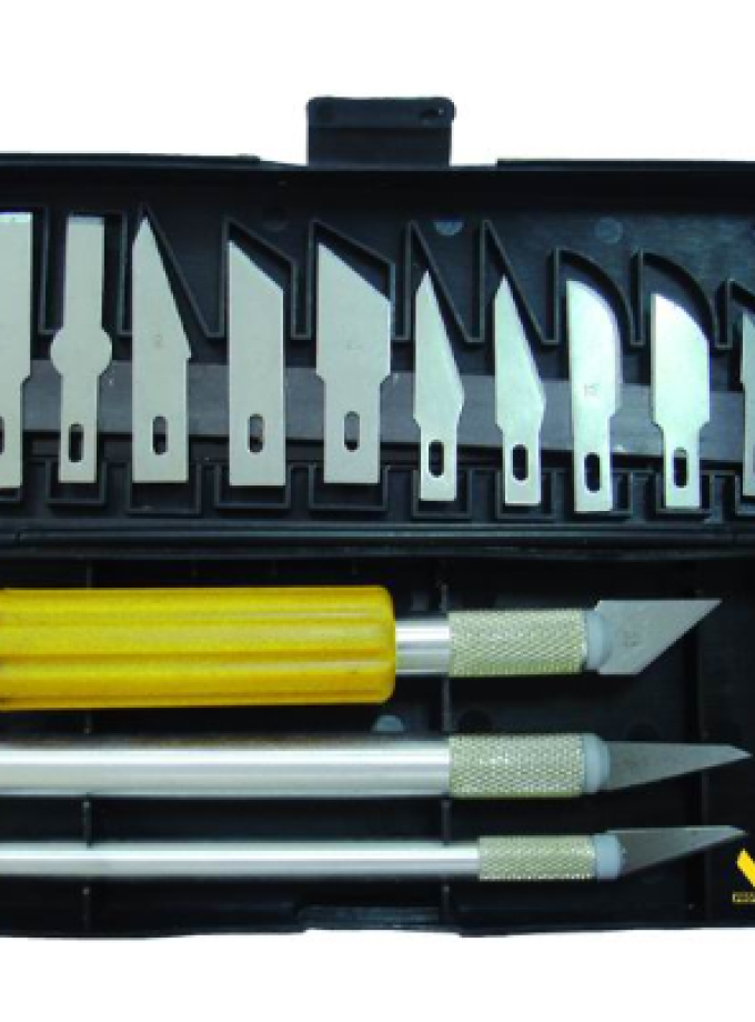 COLTELLI TAGLIABALSA VIGOR IN KIT