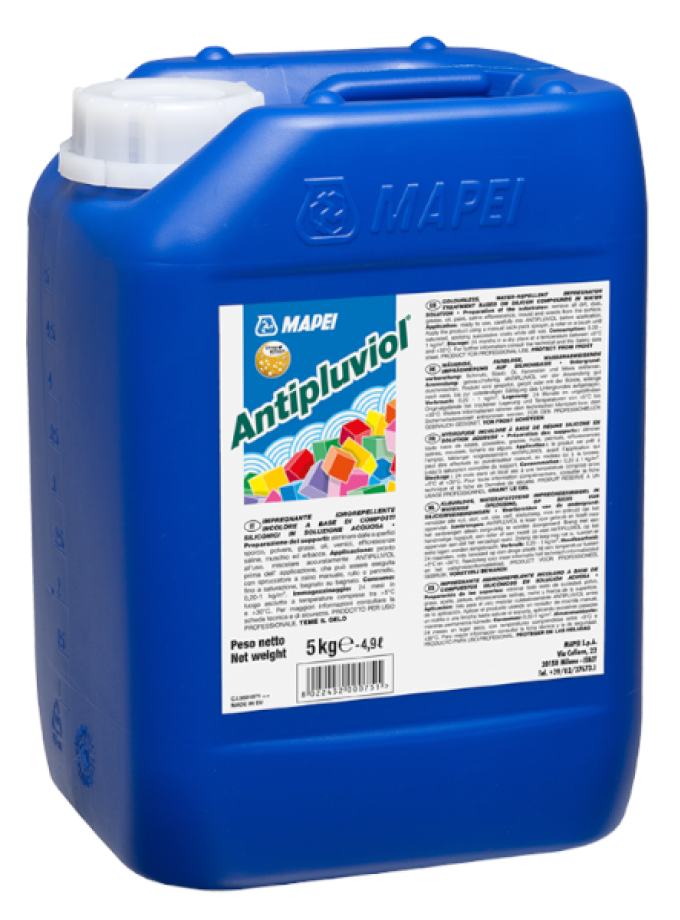 IMPREGNANTE IDROREPELLENTE ANTIPLUVIOL MAPEI KG 5