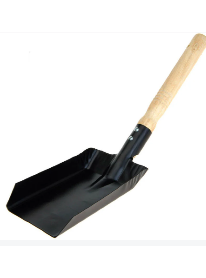 PALETTE PER CARBONE QUADRA MANICO LEGNO