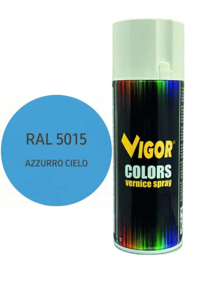 VERNICE SPRAY VIGOR 400 ml RAL 5015 AZZURRO CIELO