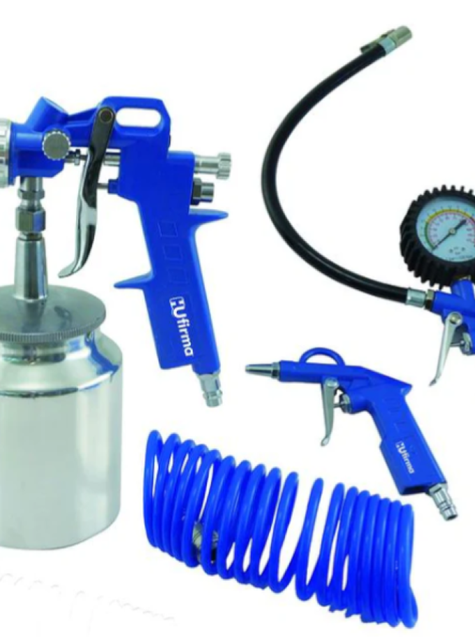 KIT ACCESSORI PER COMPRESSORE 4 PZ