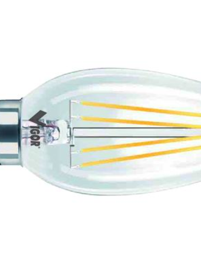 LAMPADE LED VIGOR CANDELA E14 4W
