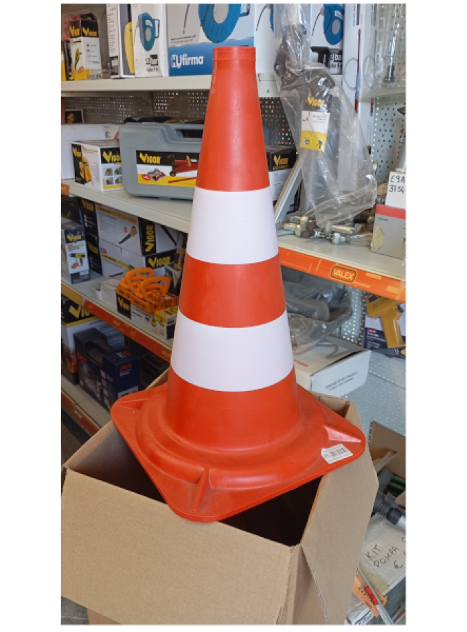 CONO SEGNALETICO STRADALE O DA CANTIERE