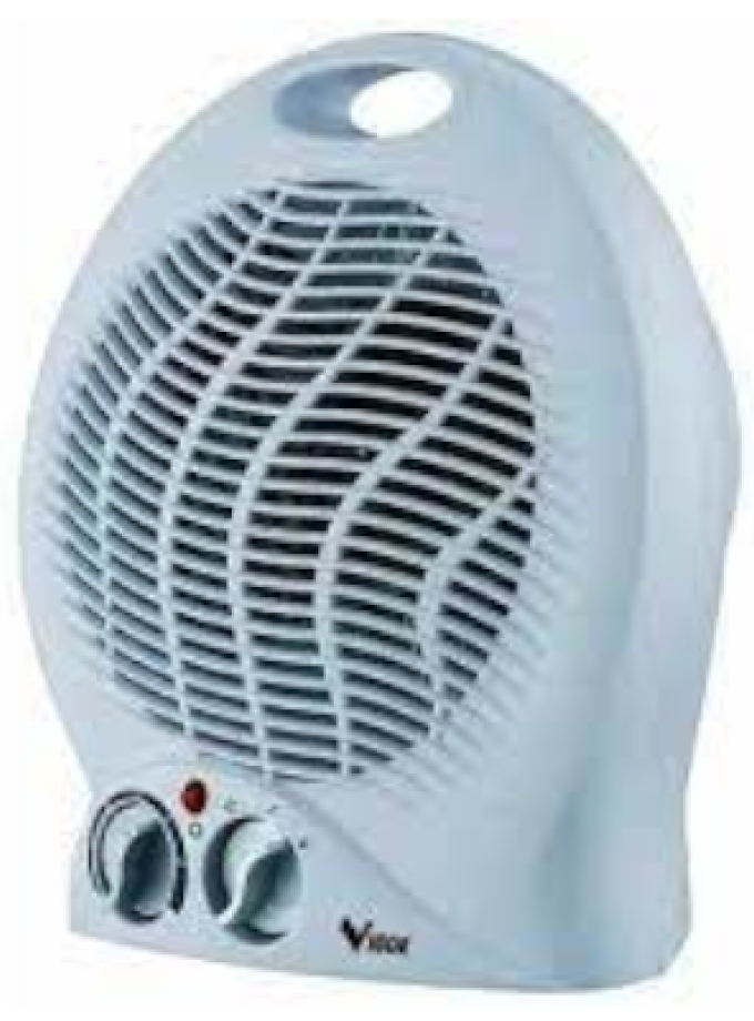 STUFA TERMOVENTILATORE VIGOR V-TV2000