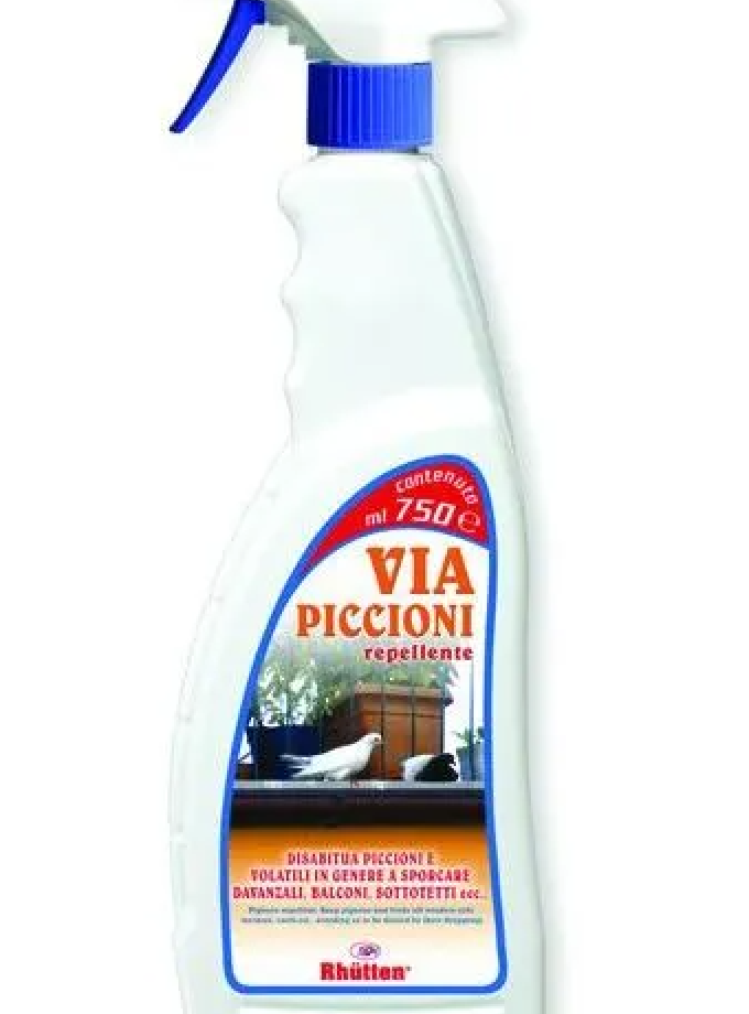 REPELLENTE VIA RHUTTEN PICCIONI 750 ML