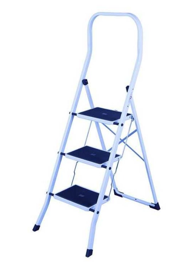SGABELLO SCALETTA VIGOR ACCIAO MOD. MARY 3 GRADINI