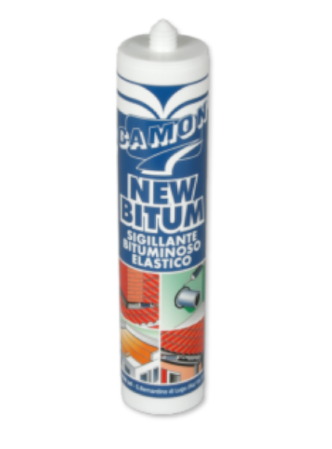 NEW BITUM SIGILLANTE BITUMINOSO ELASTICO AL SOLVENTE 280 ml CAMON