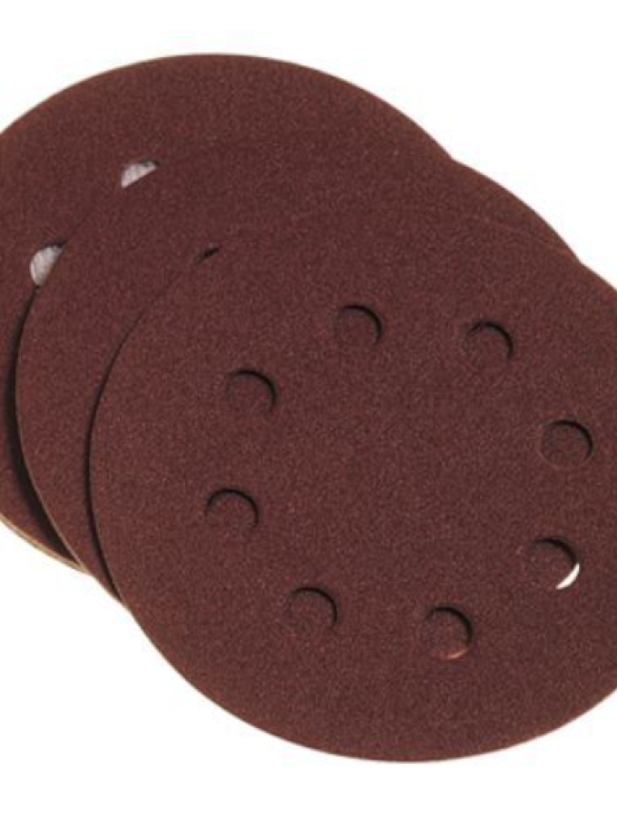 DISCO ABRASIVO P/LEVIGATRICE VIGOR MULTIFUNZIONE VLM-3X1 GRANA 40 D.125 MM