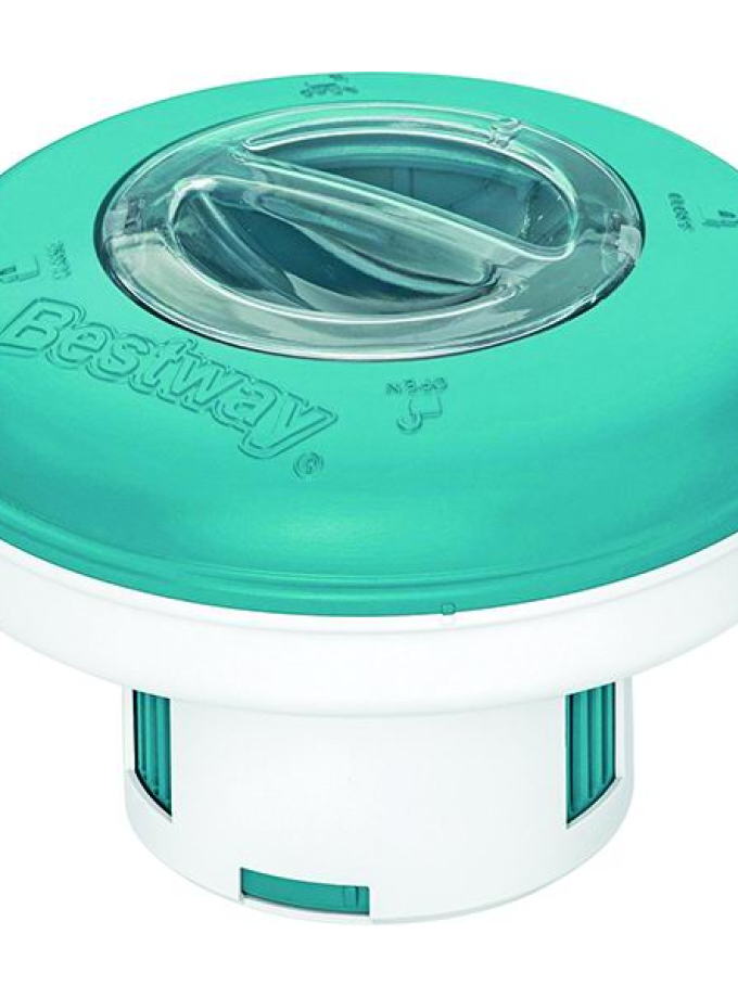 GALLEGGIANTE CHIMICO BESTWAY DISPENSER CLORO/BROMO 16,5 CM