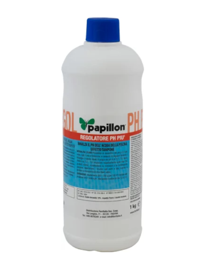REGOLATORE PH PIU' LIQUIDO PAPILLON P/PISCINA 1 kg