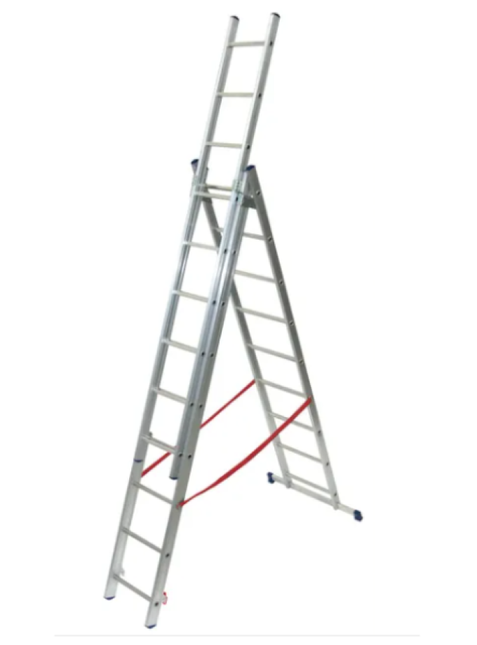 SCALA ALLUMINIO STILO FACAL 9+9+9