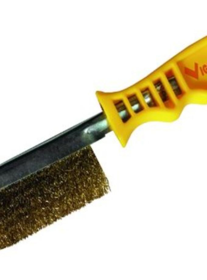 SPAZZOLA VIGOR CORTA OTTONE