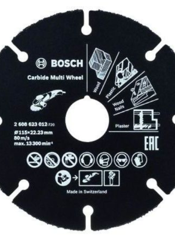 DISCHI METALLO DURO BOSCH D.115 MM