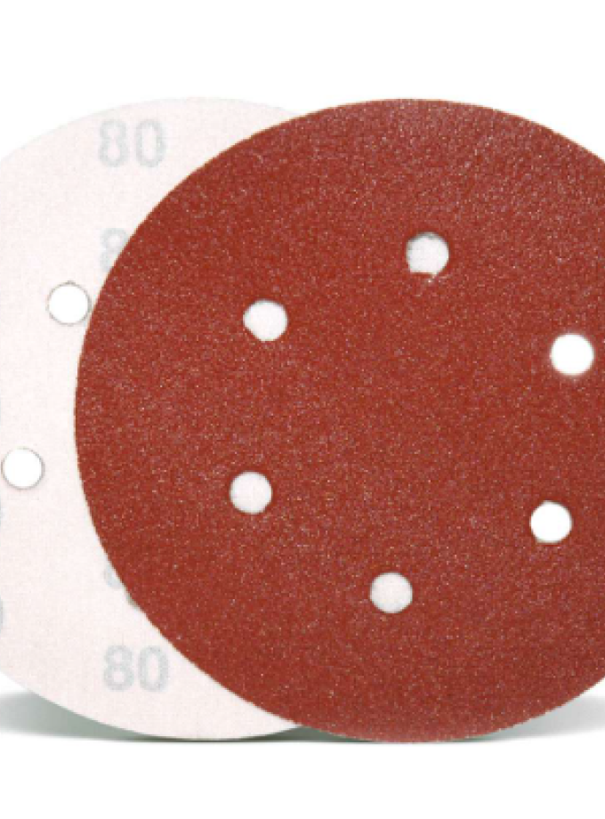 DISCHI ABRASIVI DIAMETRO 225 GRANA 180 PER LEVIGATRICE A SECCO VLS-225