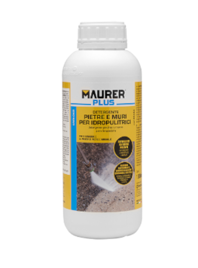 MAURER PLUS DETERGENTE PIETRE E MURI PER IDROPULITRICI