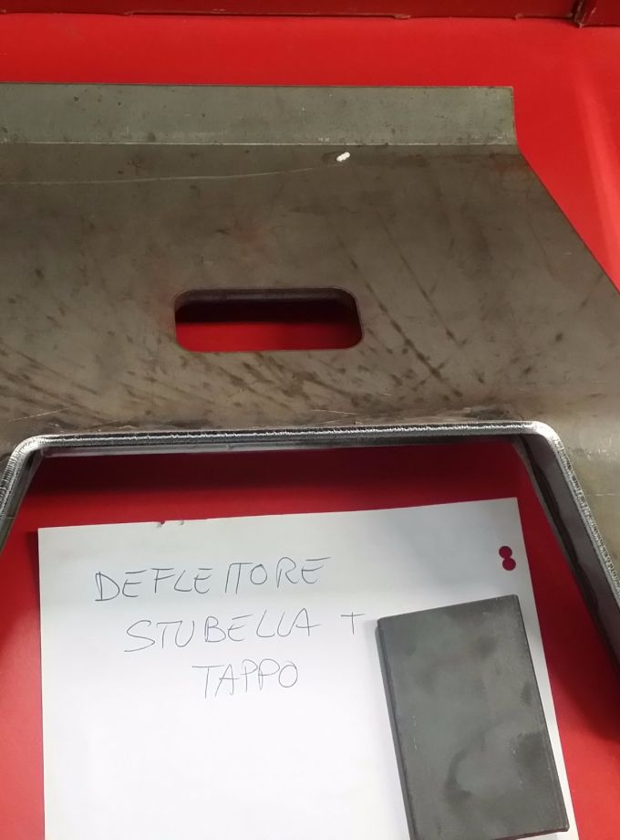 SIDEROS STUBELLA RICAMBI - BATTIFIAMMA DEFLETTORE SUPERIORE FUMI