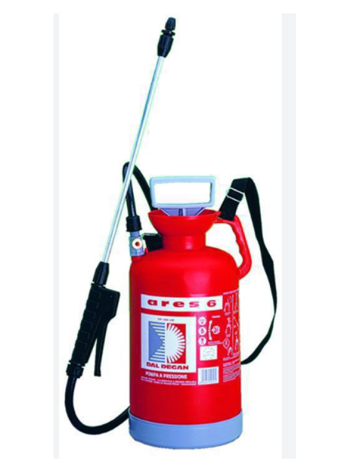 POMPA IRRORATRICE A PRESSIONE 6 LT ARES