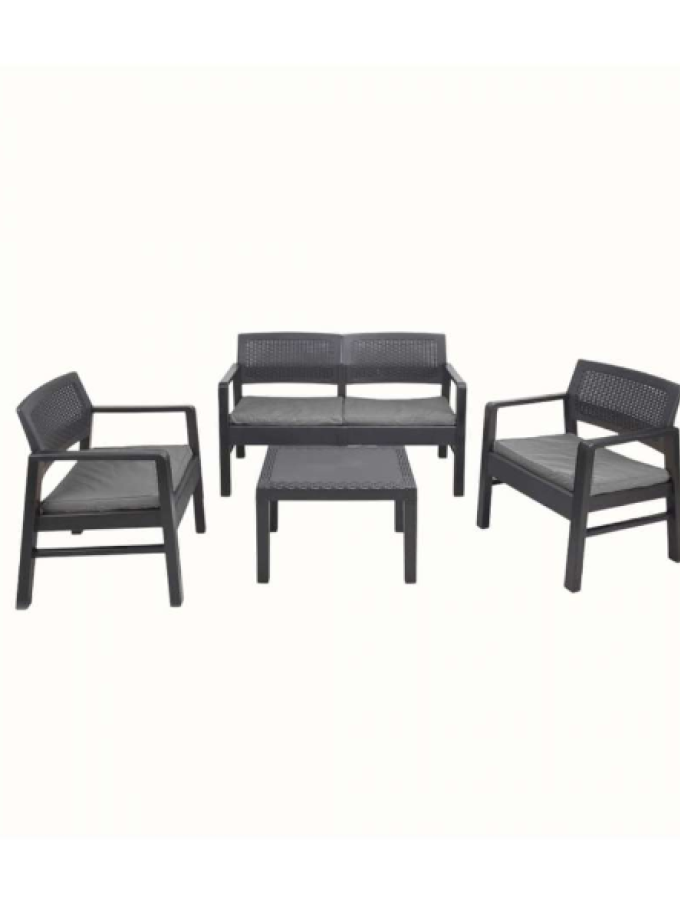 SET ARREDO GIARDINO KILIMANJAR 4 PEZZI