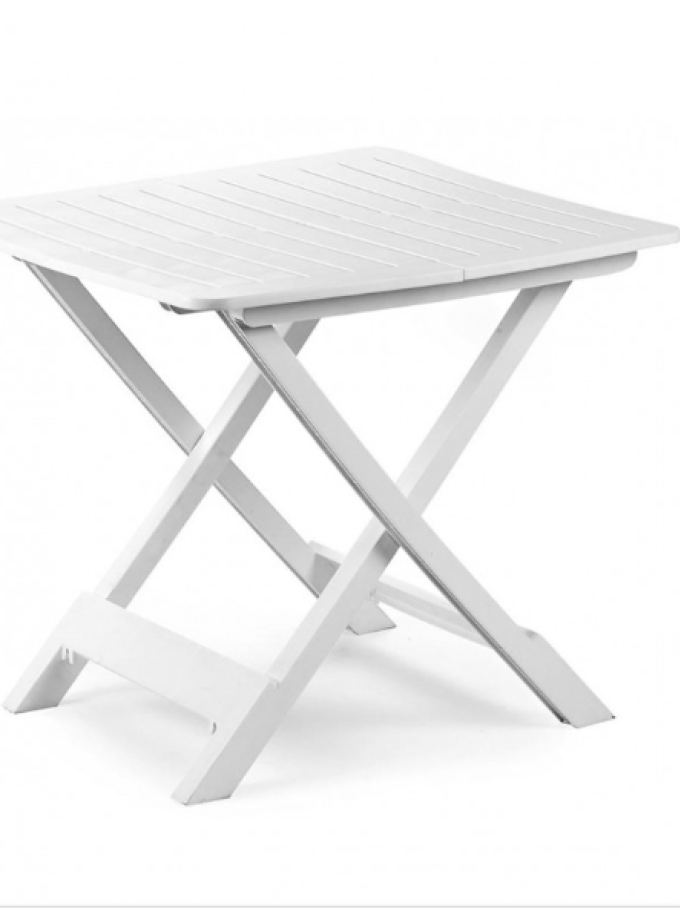 TAVOLO PIEGHEVOLE BIANCO TEVERE 79X72X70H