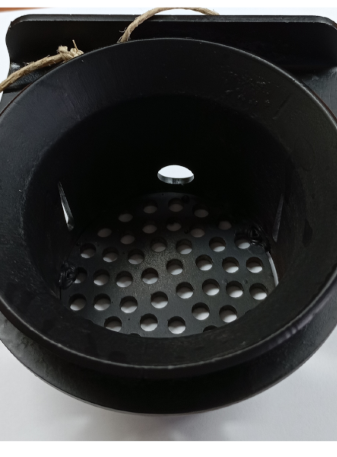 RICAMBIO BRACIERE ORIGINALE KALOR C/FONDELLO RIPRODOTTO MAGGIORATO