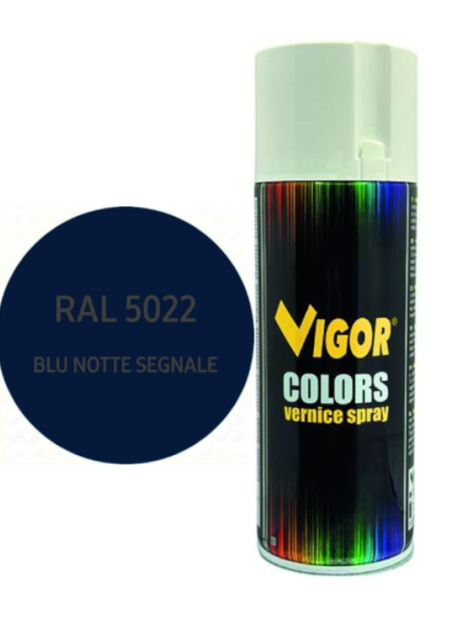 VERNICE SPRAY VIGOR 400 ml RAL 5022  BLU NOTTE