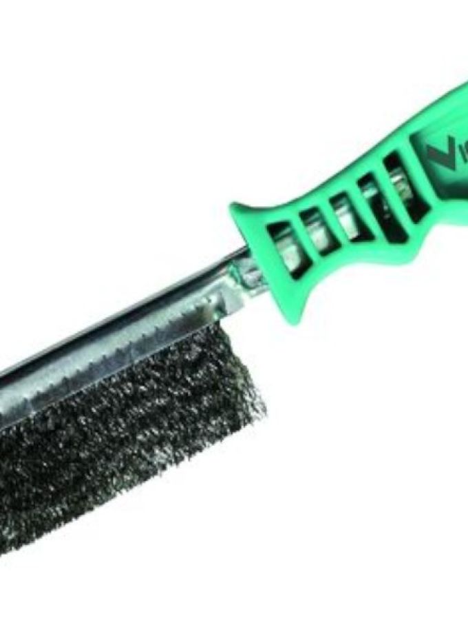 SPAZZOLA VIGOR CORTA INOX