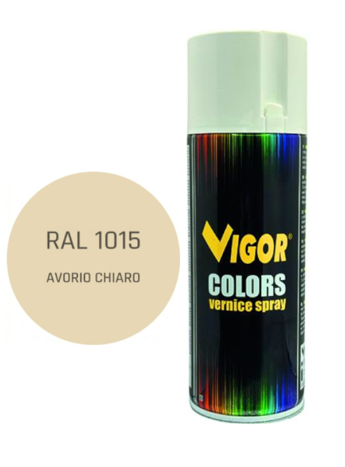 VERNICE SPRAY VIGOR 400 ml RAL 9015 AVORIO CHIARO