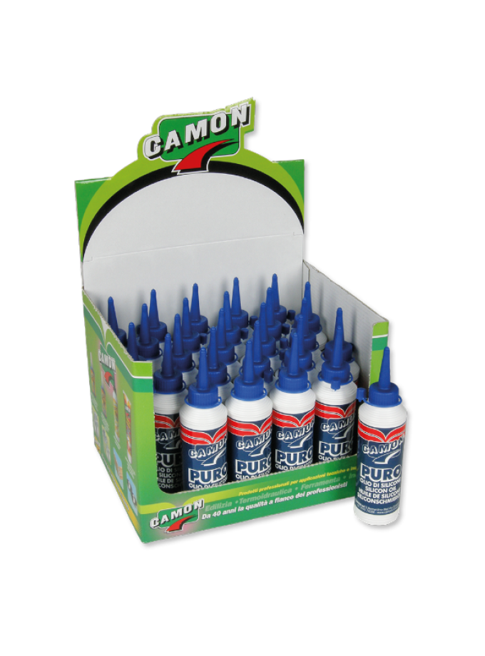 CONFEZIONE PURO OLIO DI SILICONE CAMON 25 PEZZI