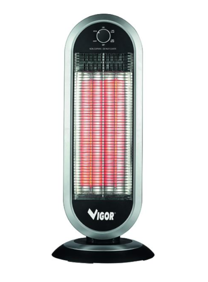 STUFA OSCILLANTE VIGOR KIRO AL CARBONIO