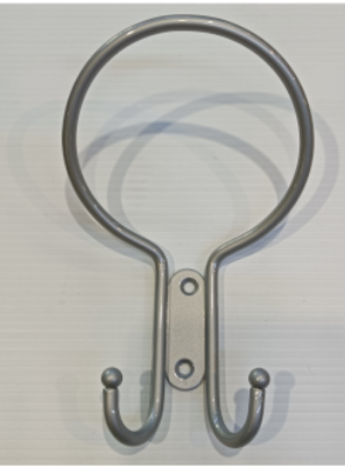 APPENDIABITI VERNICIATO GRIGIO 3 POSTI