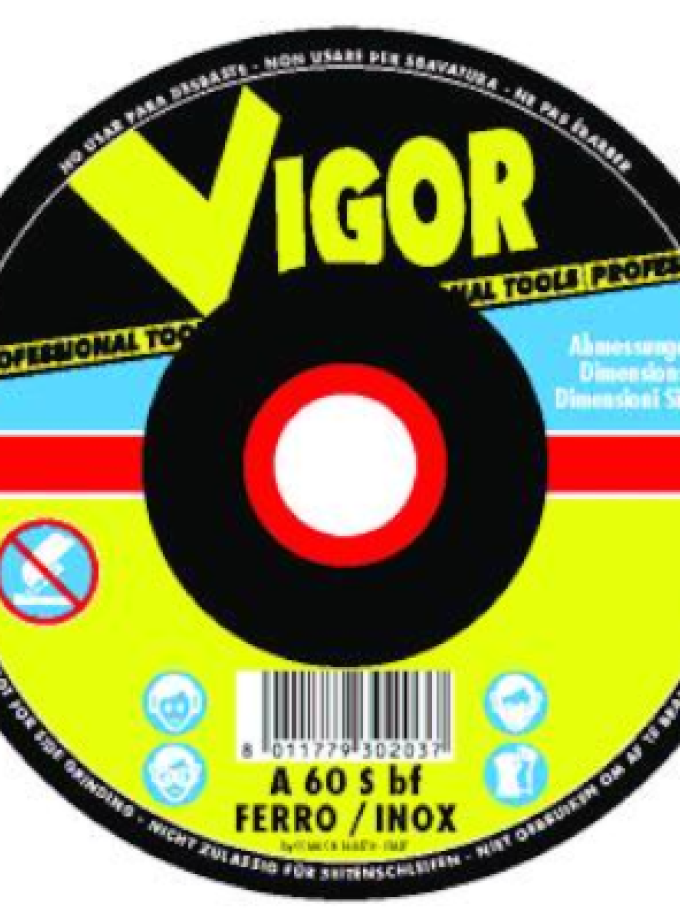 MOLE ABRASIVE VIGOR SPECIAL D. 115x1,6x22 mm