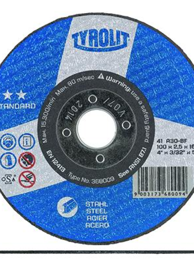 MOLE ABRASIVE TYROLIT 2 STELLE 230x2x22 mm