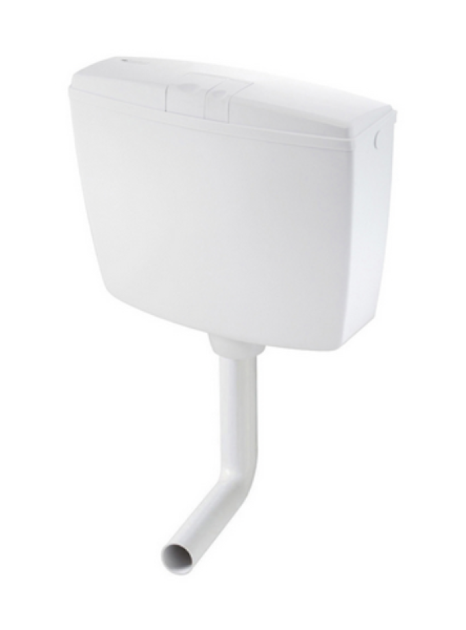 CASSETTA SCARICO WC CON 2 PULSANTI A ZAINO