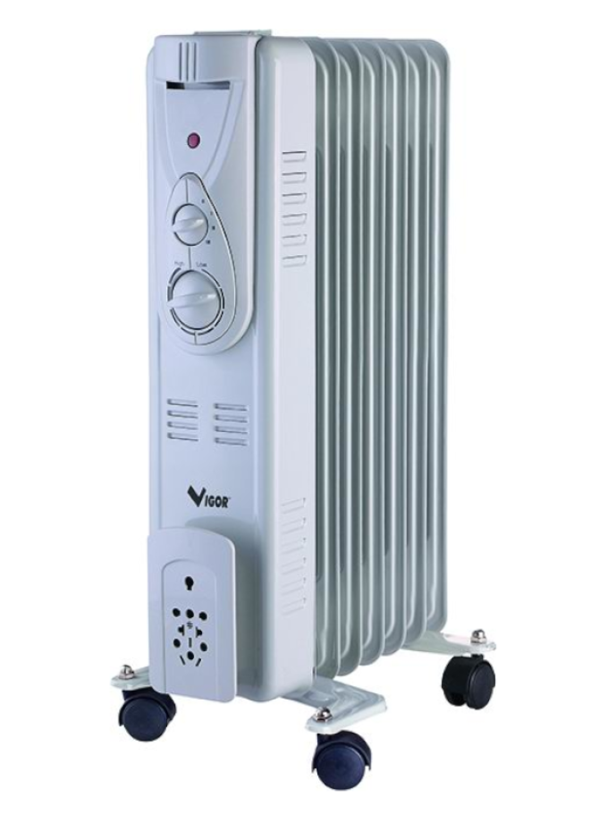 RADIATORE AD OLIO VIGOR 7 ELEMENTI