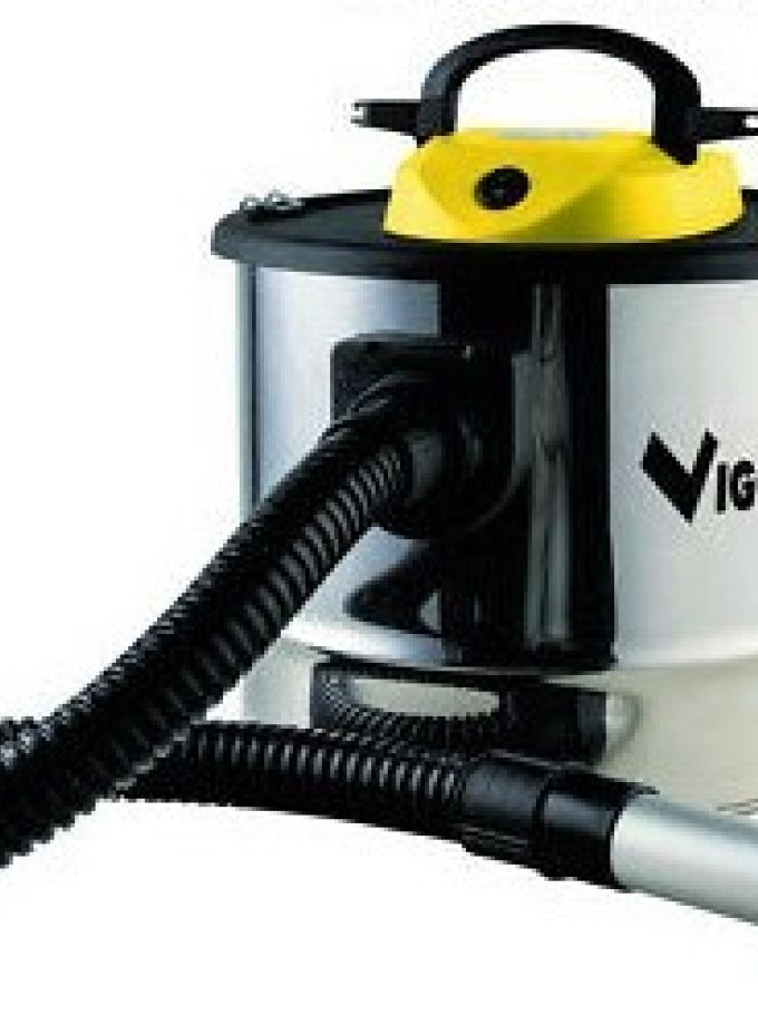BIDONE ASPIRACENERE VIGOR CENER-EL INOX